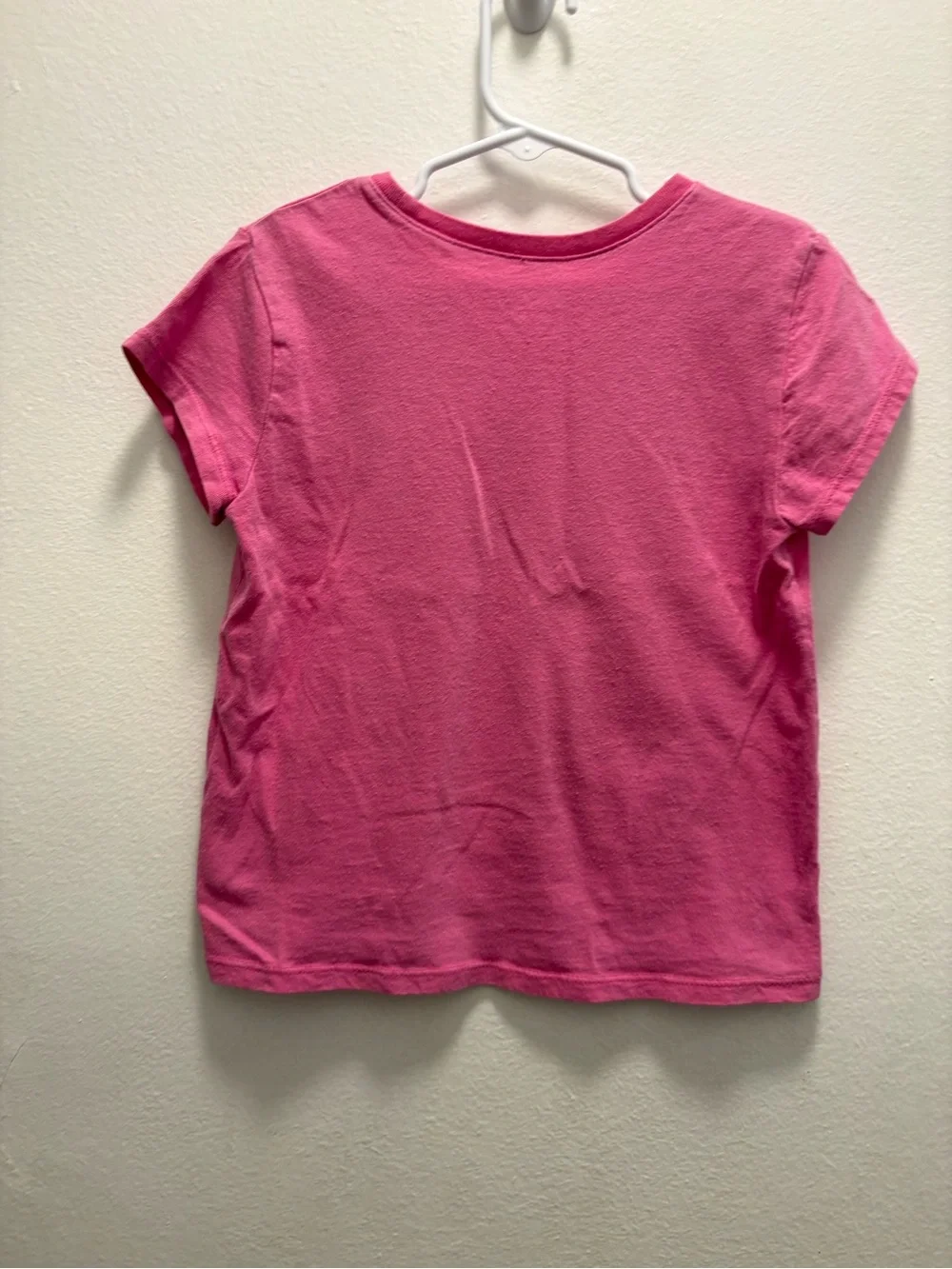 Place Pink 'Princess' Graphic Short Sleeve Tee with Yellow Accents. Size 5/6